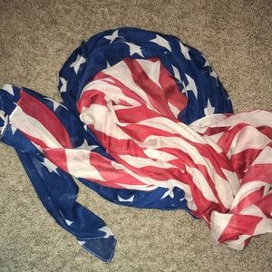 American Flag Scarf